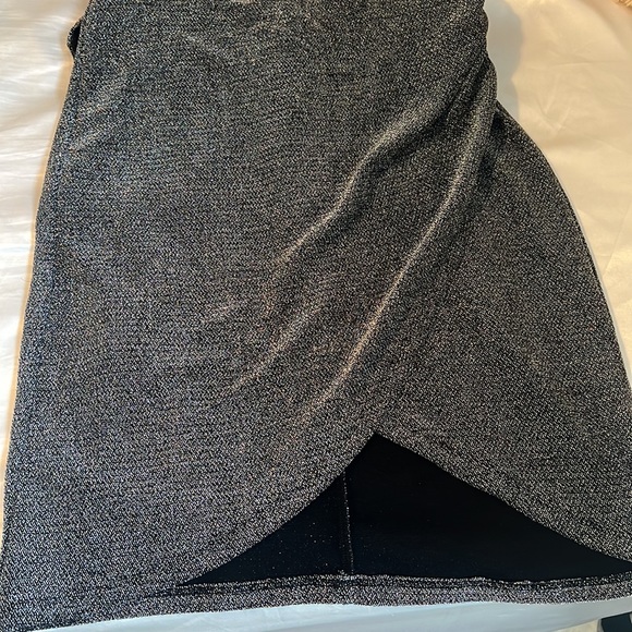 Forever 21 Silver Glittery Short Dress - Picture 3 of 5